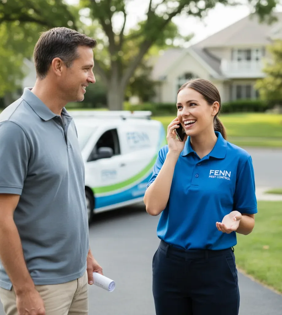 Fenn Pest Control customer support in Shavertown